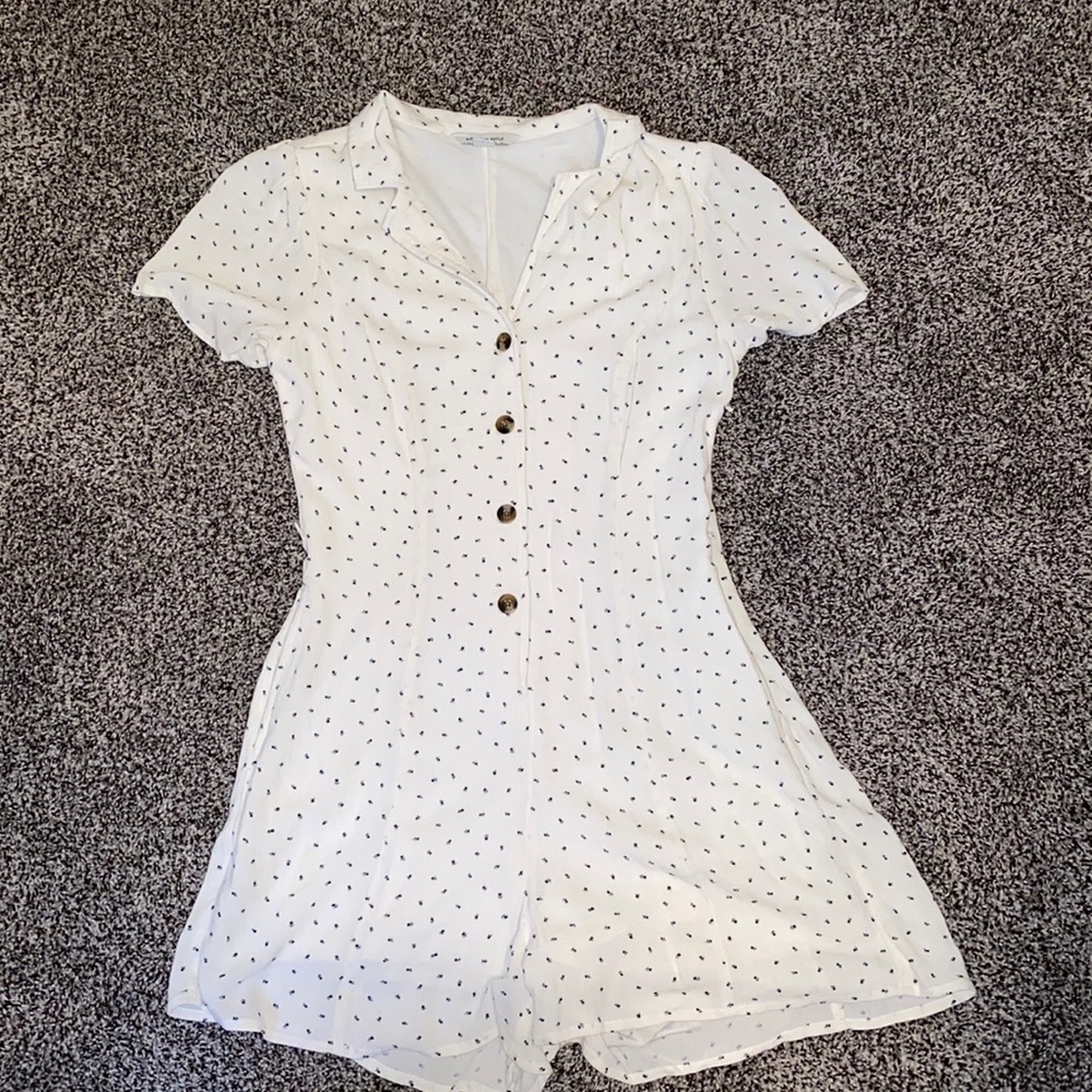 American Eagle Floral Romper